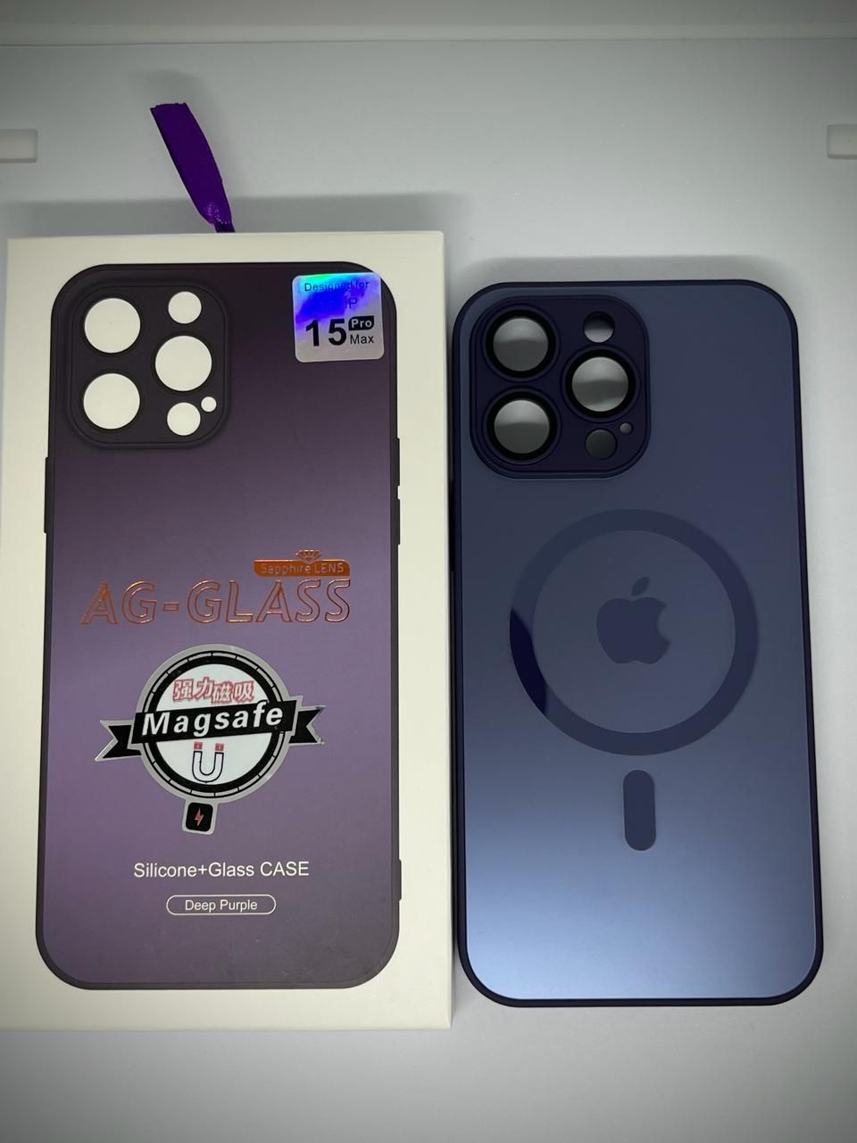 GLASS CASE IPHONE POR 2 UNIDES